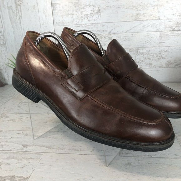 Johnston & Murphy Dark Brown Leather Derbys main image 6